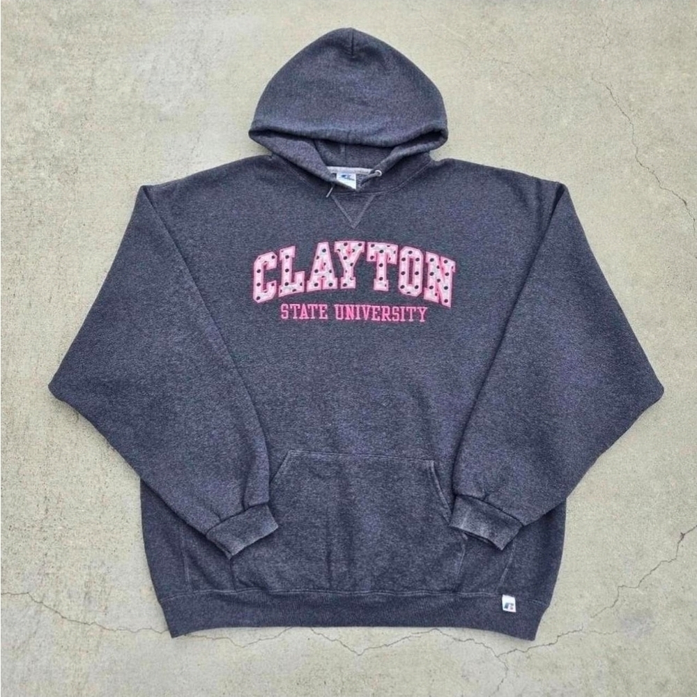 Russell Athletic Gray Collegiate Sweater - Picture 1 of 3